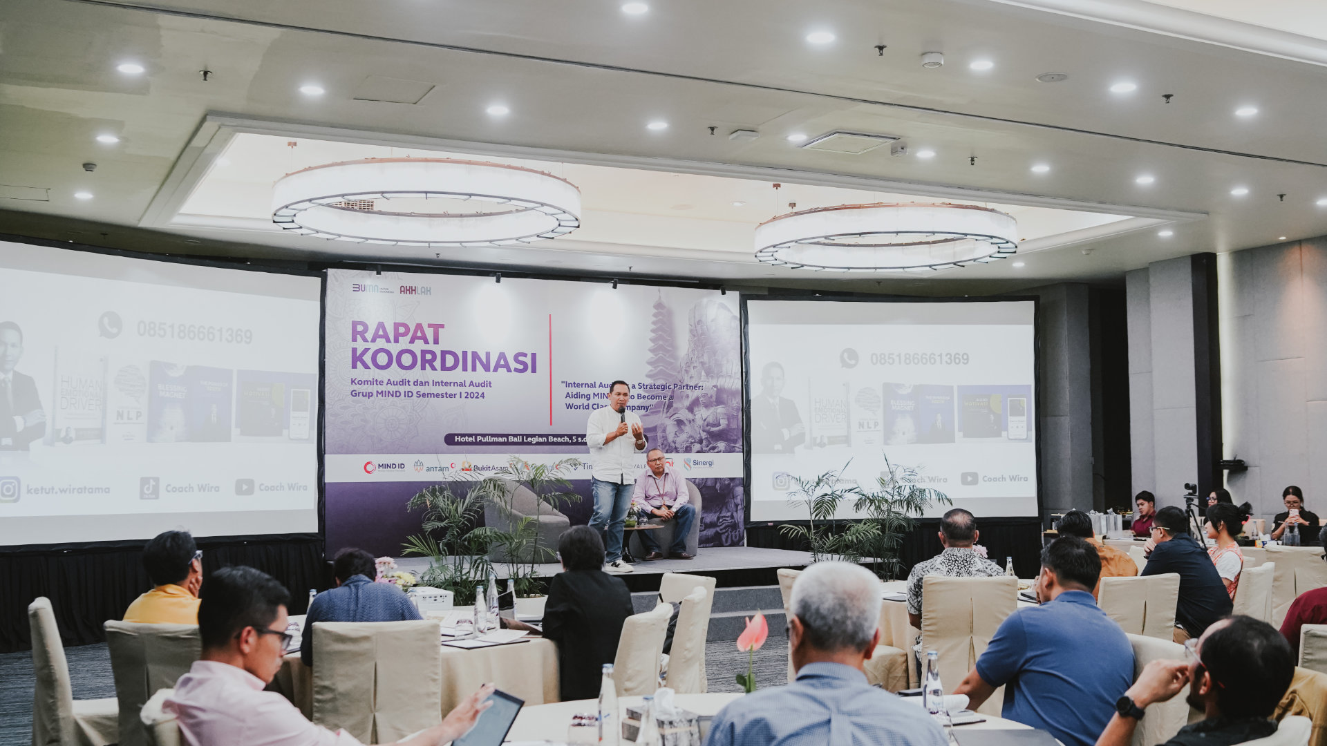 Pelatihan Performa Teamwork PT INALUM bersama Coach Wira